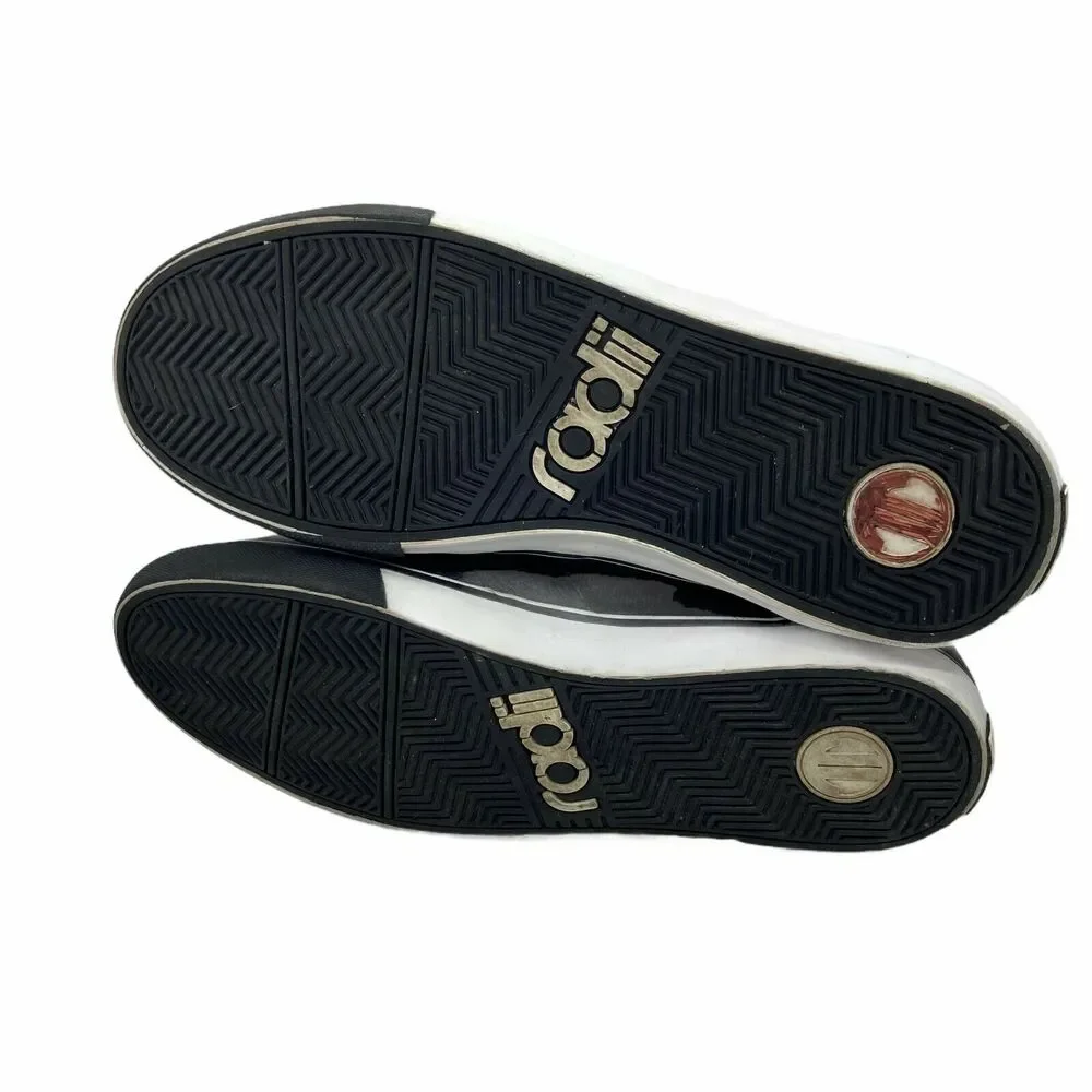 Radii Sneakers Skate Shoes Men's FM1073 Black Synthetic Lace Up Mid Top Size 13